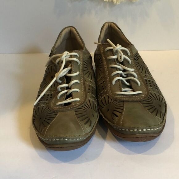 Stylish Olive Green PIKOLINOS Shoes size 37 - Picture 5 of 11